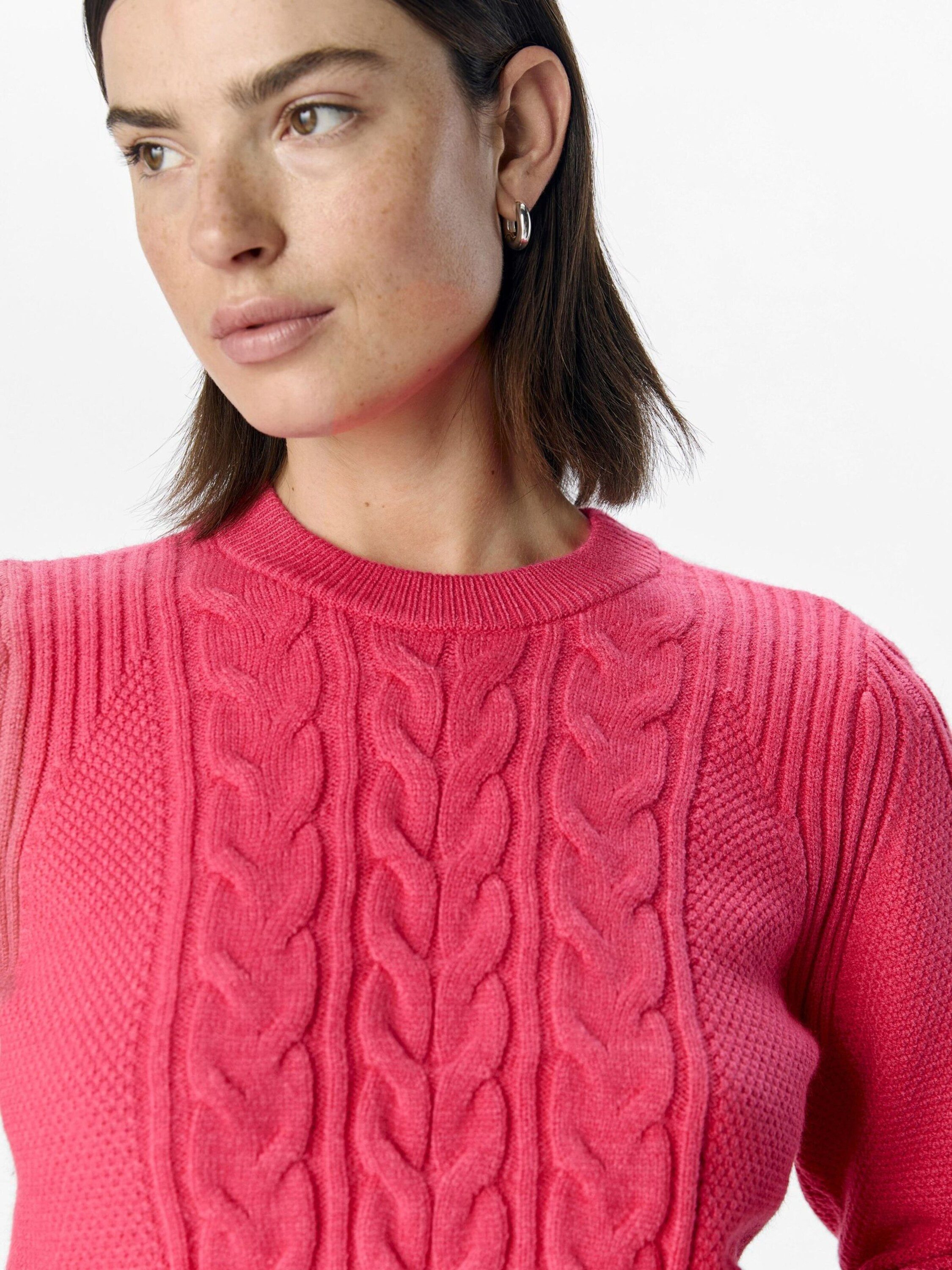 Object Rundhalspullover OBJDORIS (1-tlg) Plain/ohne Details