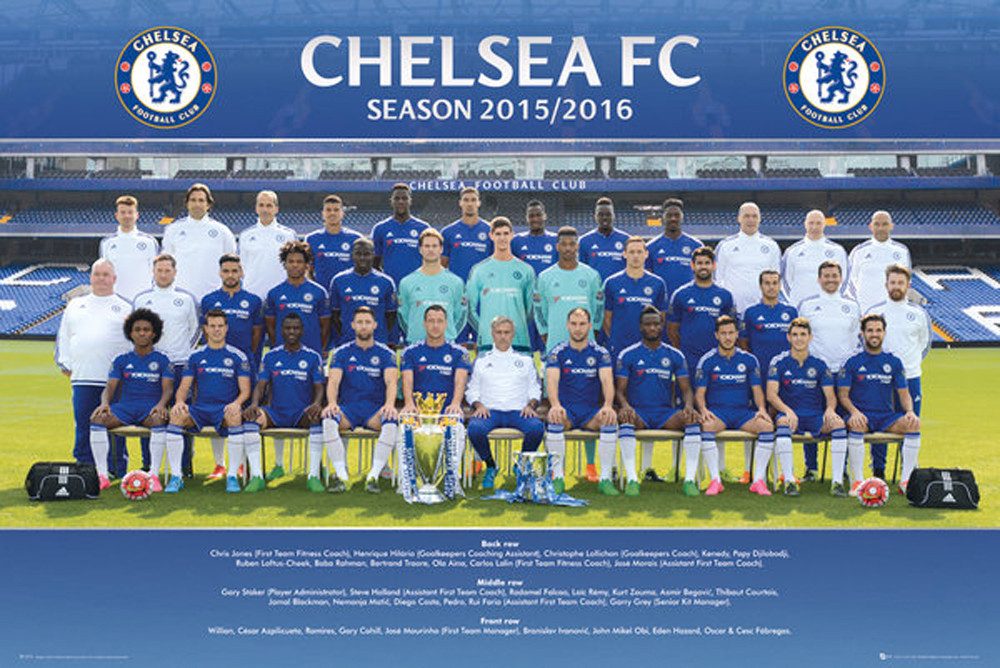 Poster Chelsea FC - Poster - Team Photo 15-16