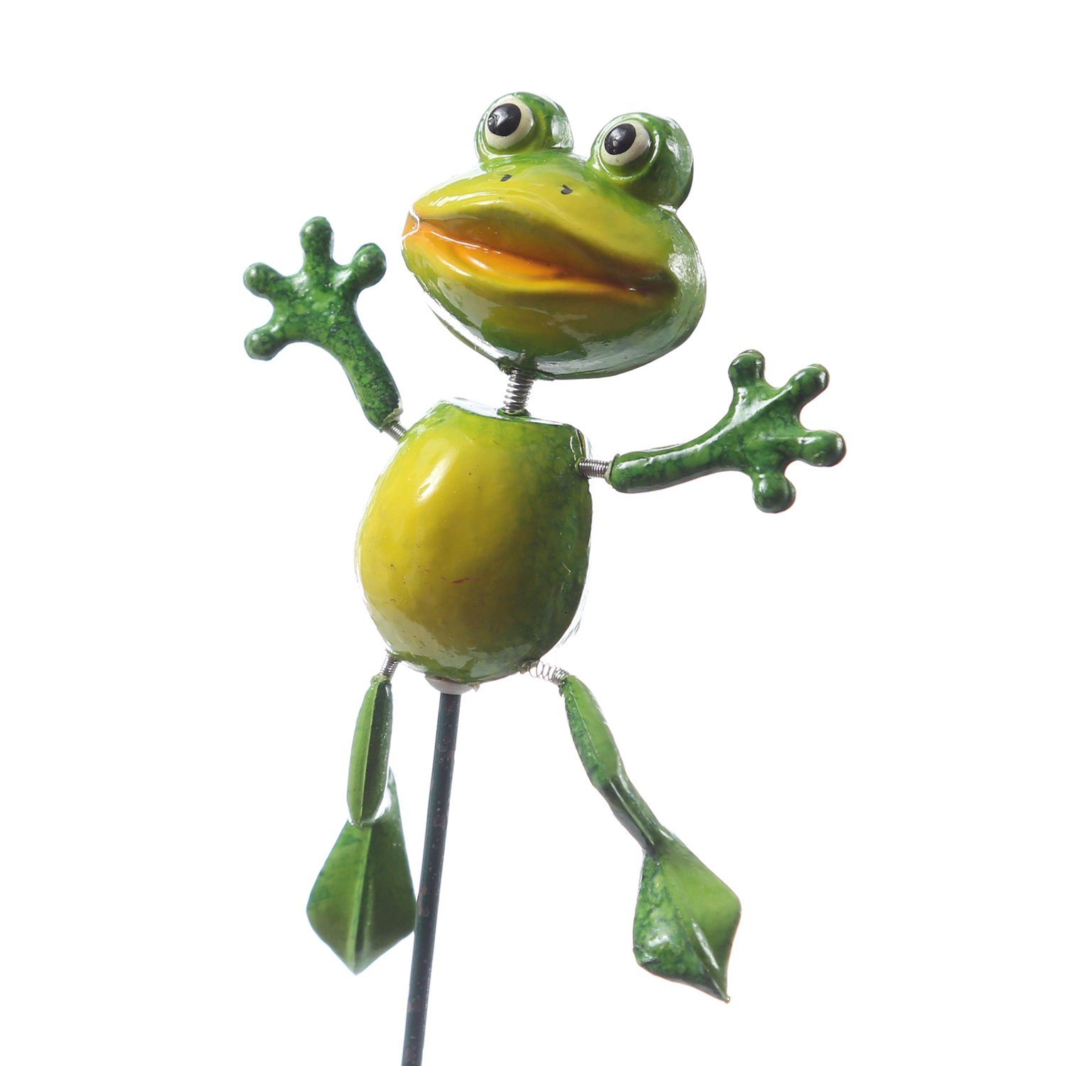 MARELIDA Gartenstecker Wackel Frosch Quaki Terrasse günstig online kaufen