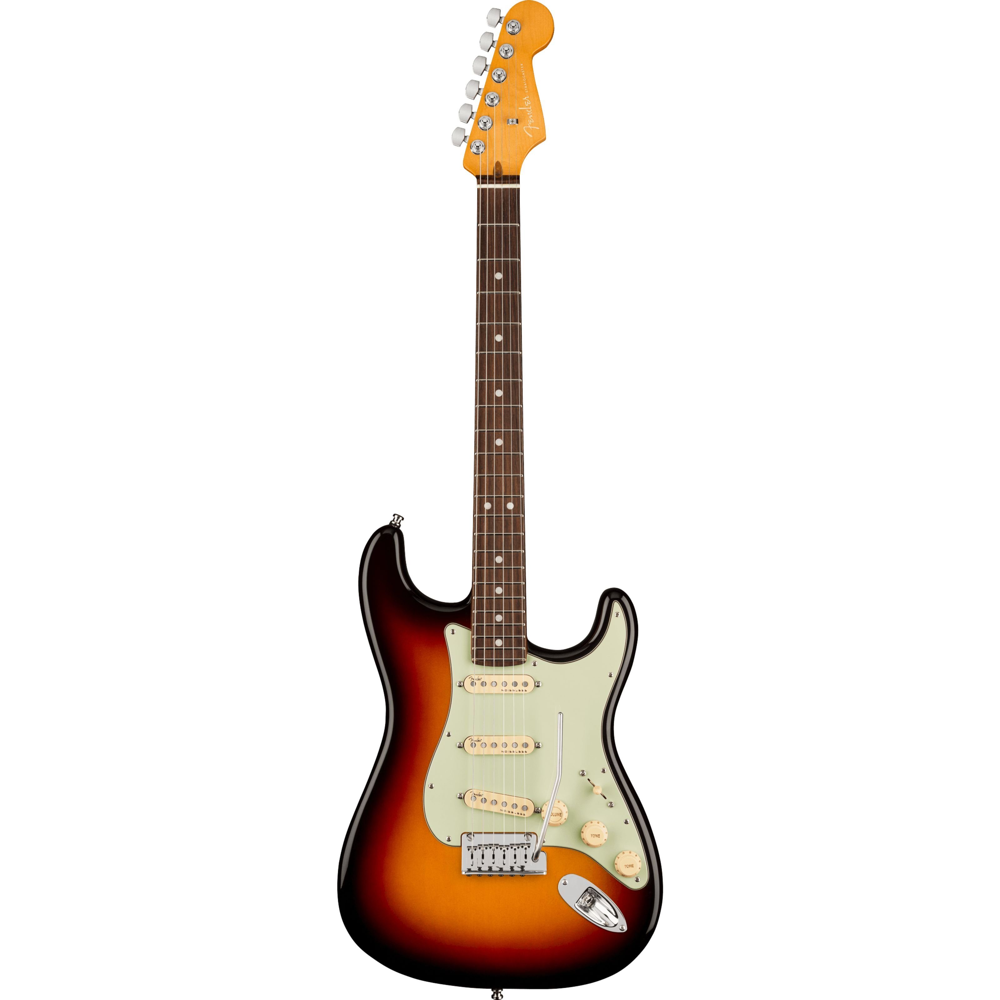 Fender Spielzeug-Musikinstrument, American Ultra Stratocaster RW Ultraburst - E-Gitarre