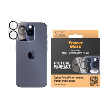 PanzerGlass PicturePerfect Camera Protector für iPhone 15 Pro, iPhone 15 Pro Max, Kameraschutzglas