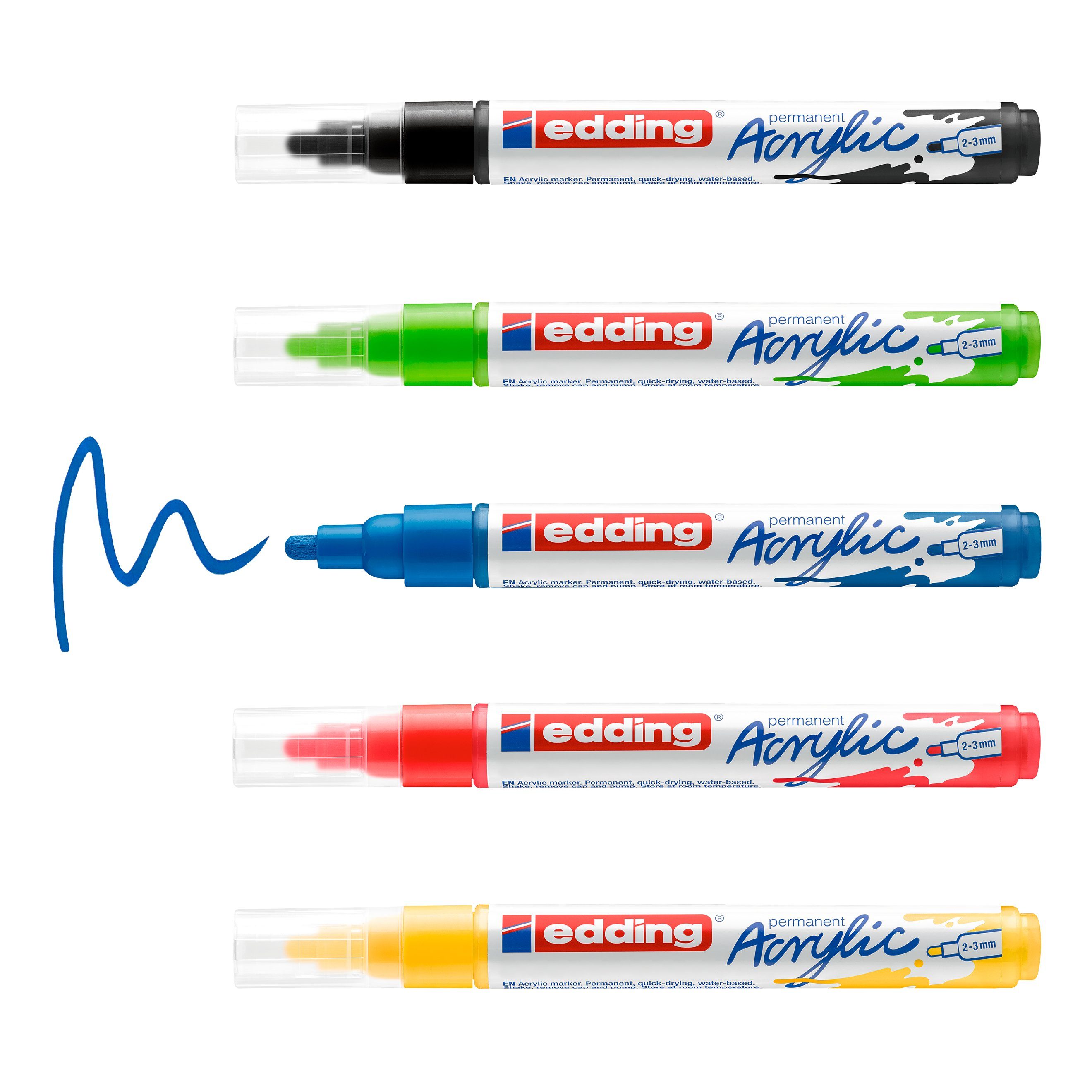 edding Marker 5100, Basic, 5er-Set
