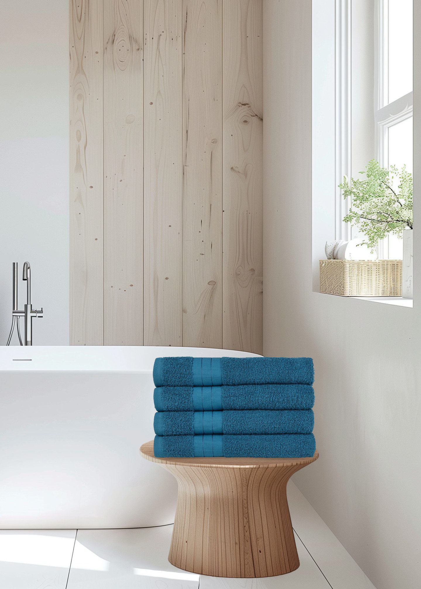 good morning Handtücher »Uni Good Morning«, (4 St., 4er Set Handtücher 50 x günstig online kaufen