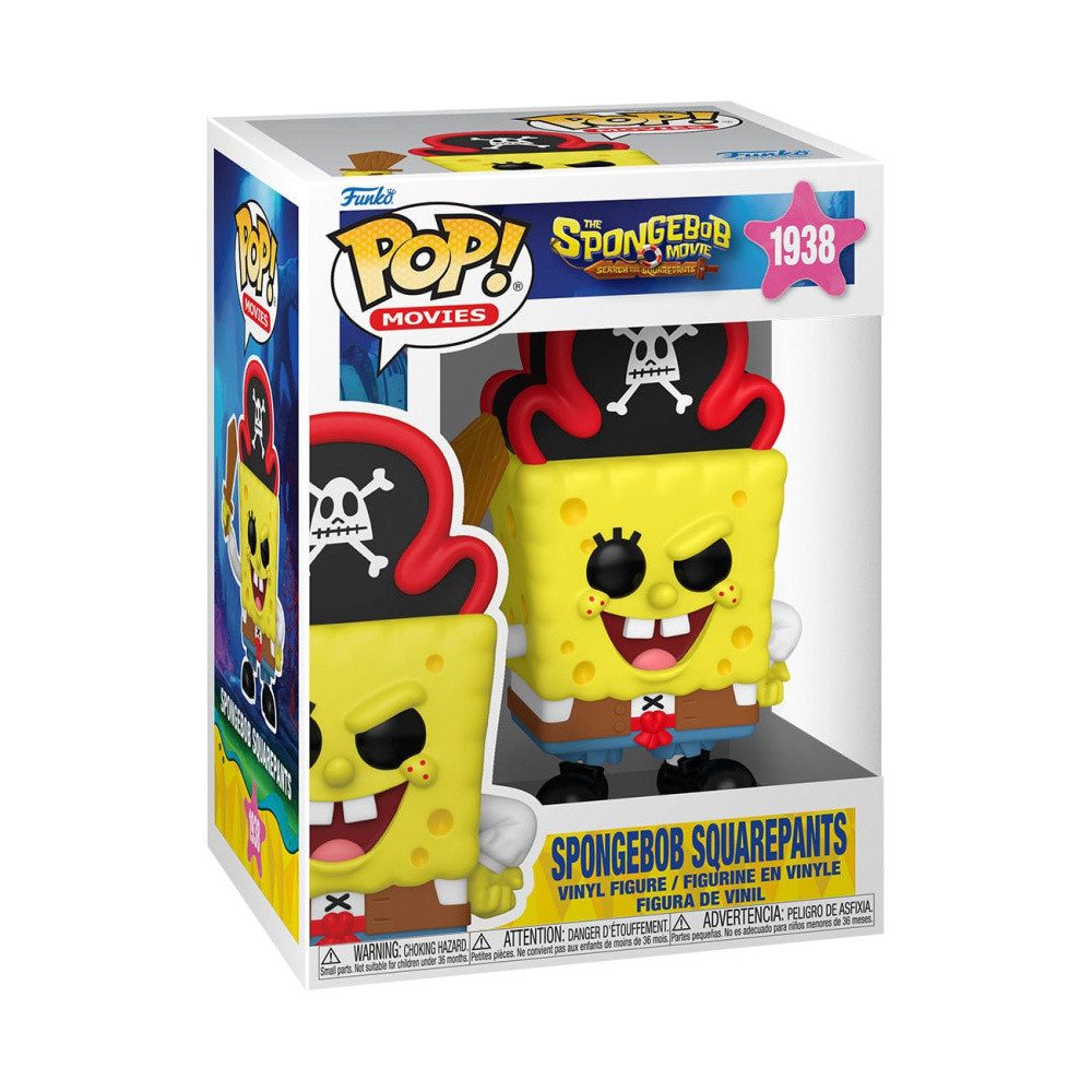 Funko Merchandise-Figur SpongeBob Schwammkopf POP! Vinyl Figur SquarePants (Pirate) 9 cm