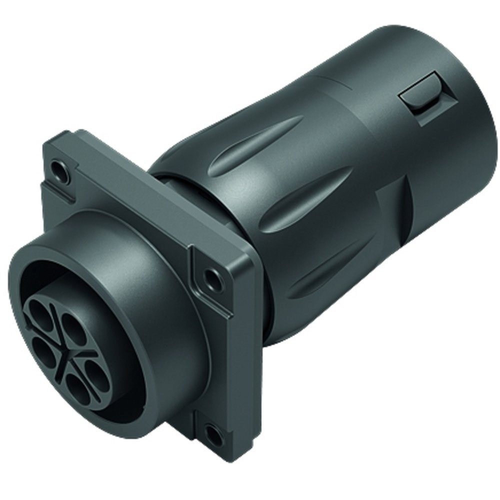 Binder binder 09 6504 100 08 Rundsteckverbinder Flanschbuchse Gesamtpolzahl: Installationskabel