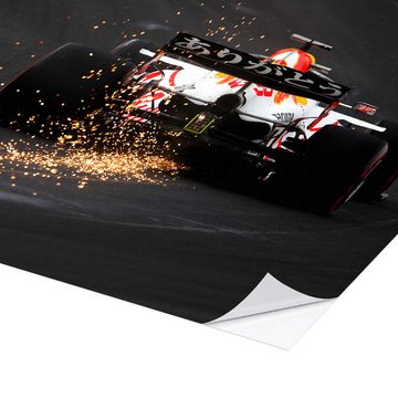 Posterlounge Wandfolie Motorsport Images, Max Verstappen, Red Bull Racing, Turkish GP, 2021, Fotografie