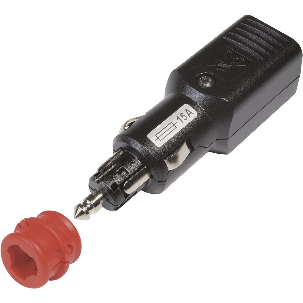 ProCar Kfz-Relais ProCar Universalstecker NG 15A mit zwangsgeführter Zugentlastung, mit