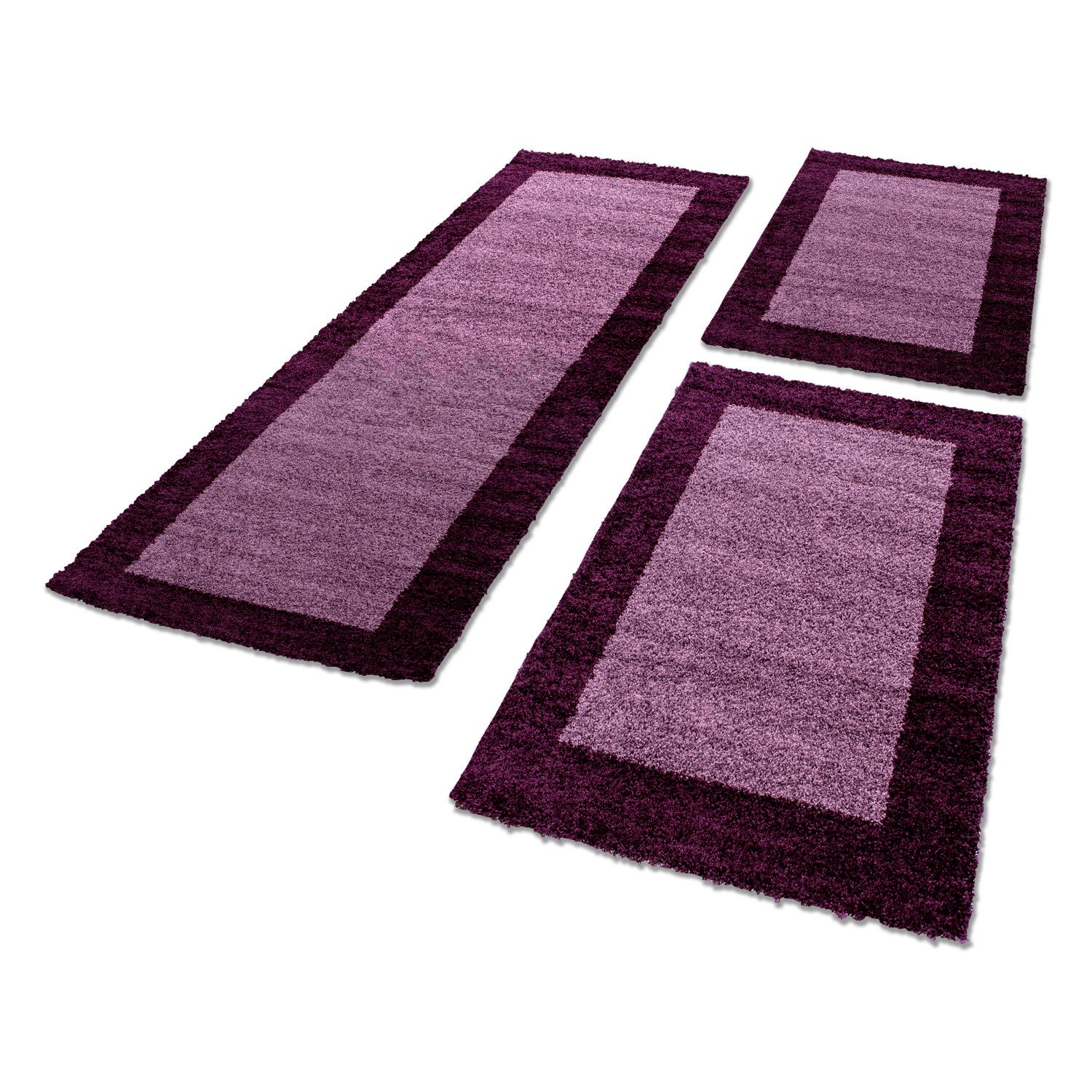 Carpettex Hochflor-Bettumrandung Bordüre Design, Höhe 30 günstig online kaufen
