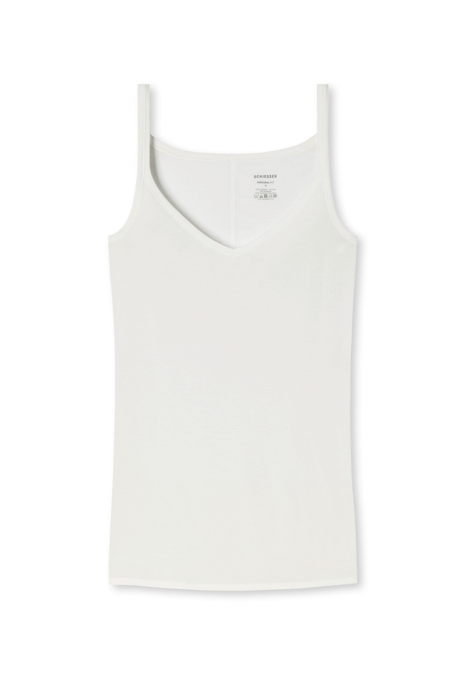 Schiesser Spaghettitop Personal Fit V-Ausschnitt, atmungsaktiv, günstig online kaufen