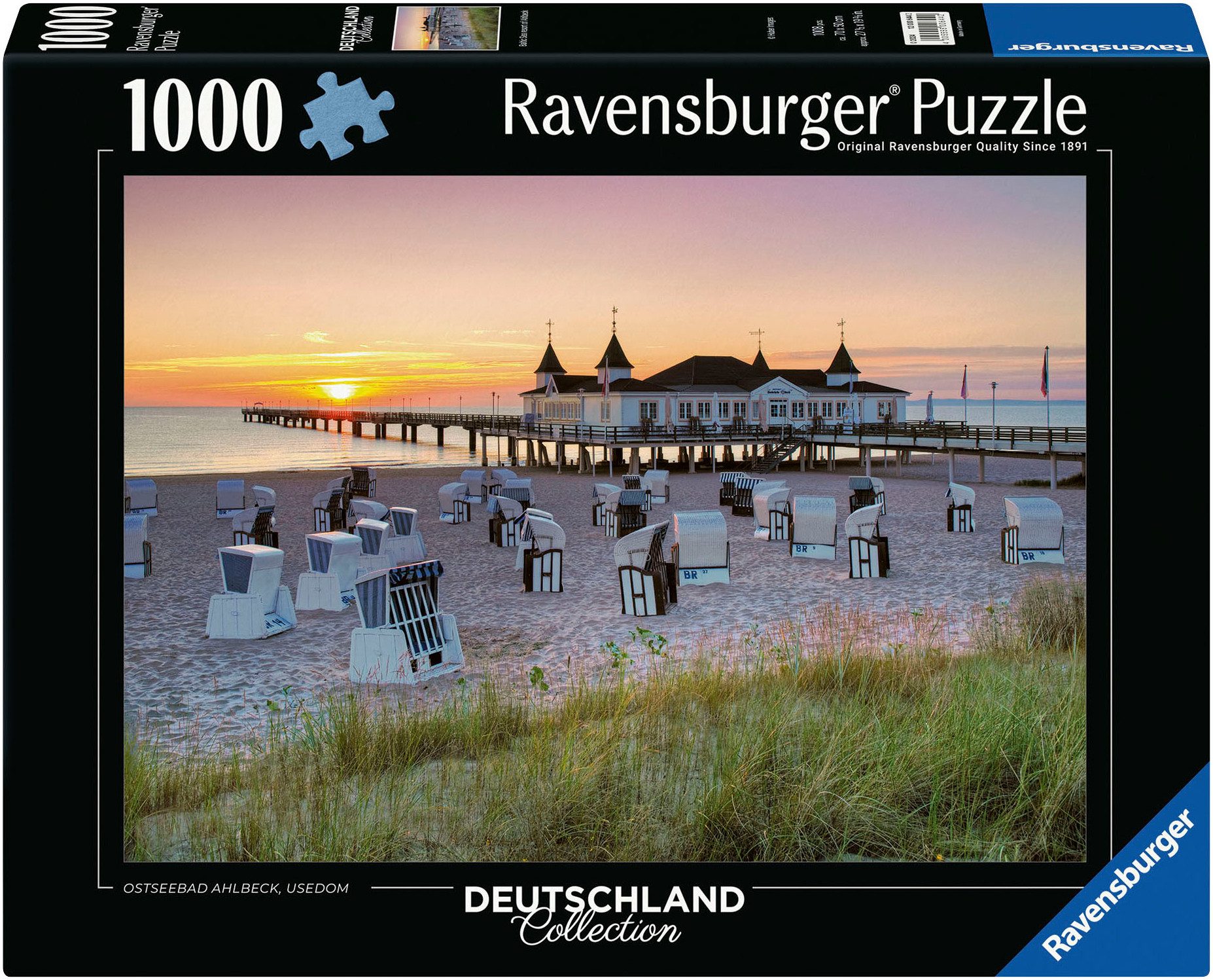 Ravensburger Puzzle Deutschland Collection, Ostseebad Ahlbeck, Usedom, 1000 günstig online kaufen
