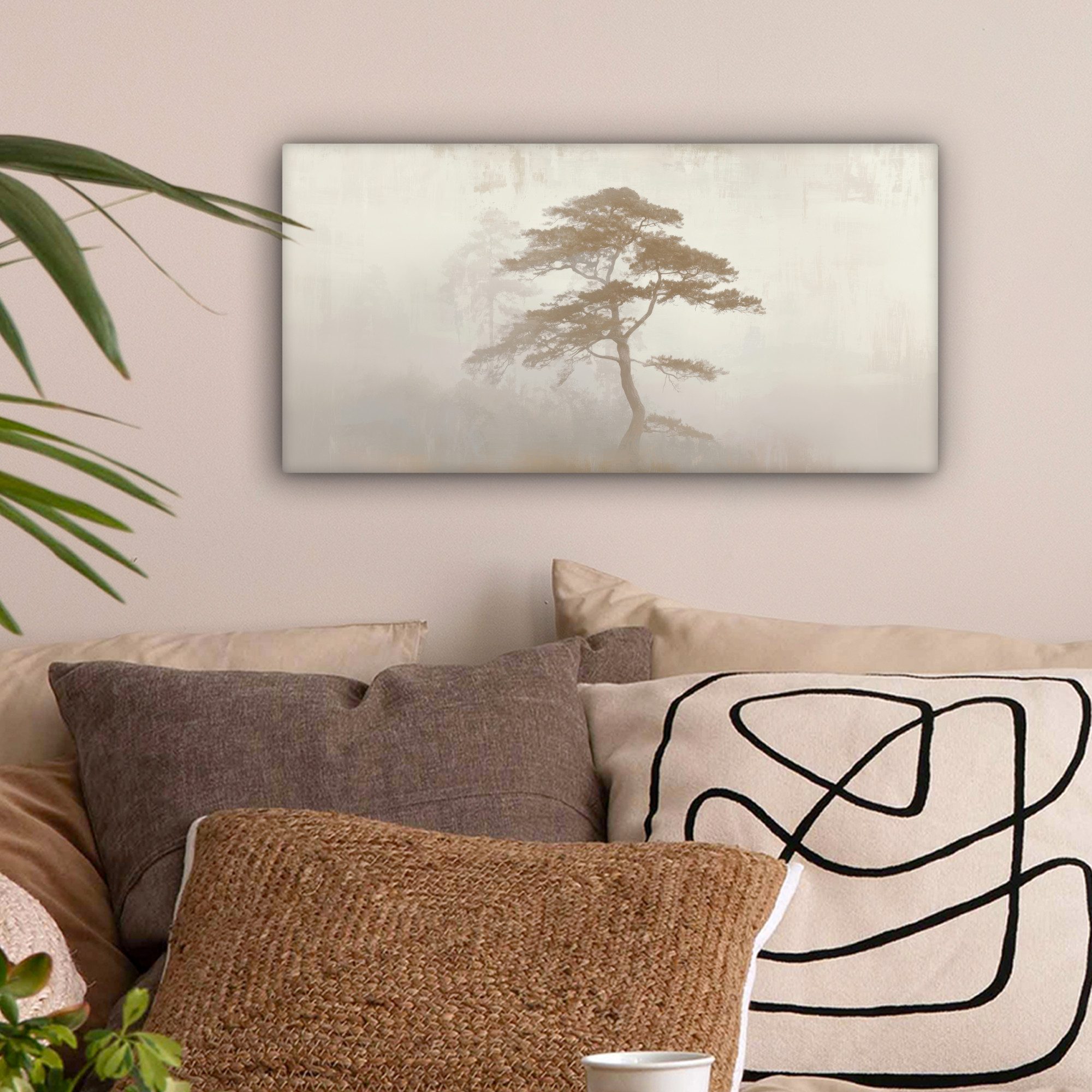 OneMillionCanvasses® Leinwandbild Panorama Baum - Orientalischer günstig online kaufen