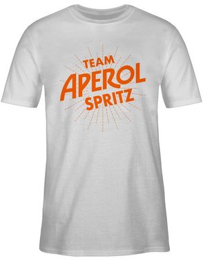 Shirtracer T-Shirt Team Aperol Spritz JGA Mädelsabend Spritztour Aperol Geschenk Karneval & Fasching