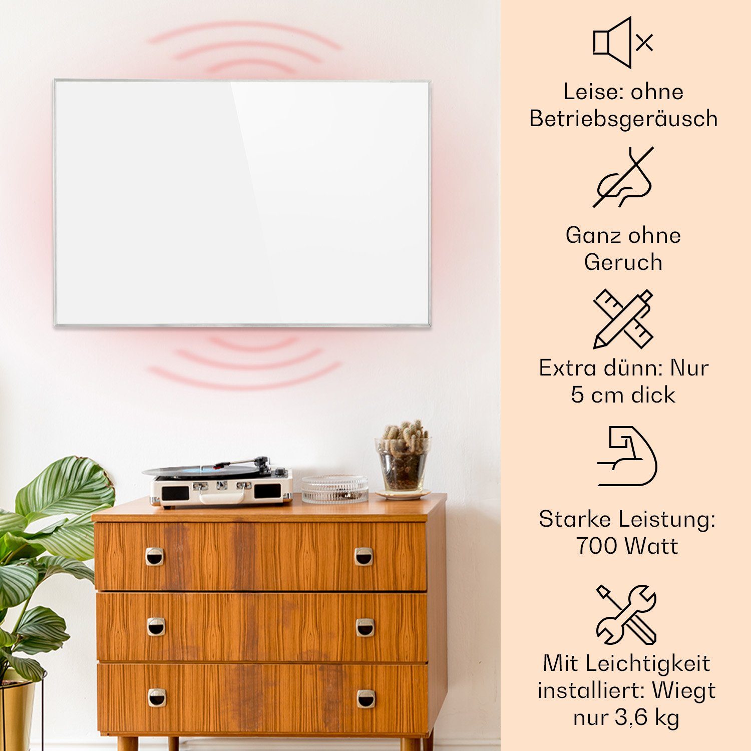 Klarstein Heizkörper Wonderwall Smart 960, elektrische günstig online kaufen