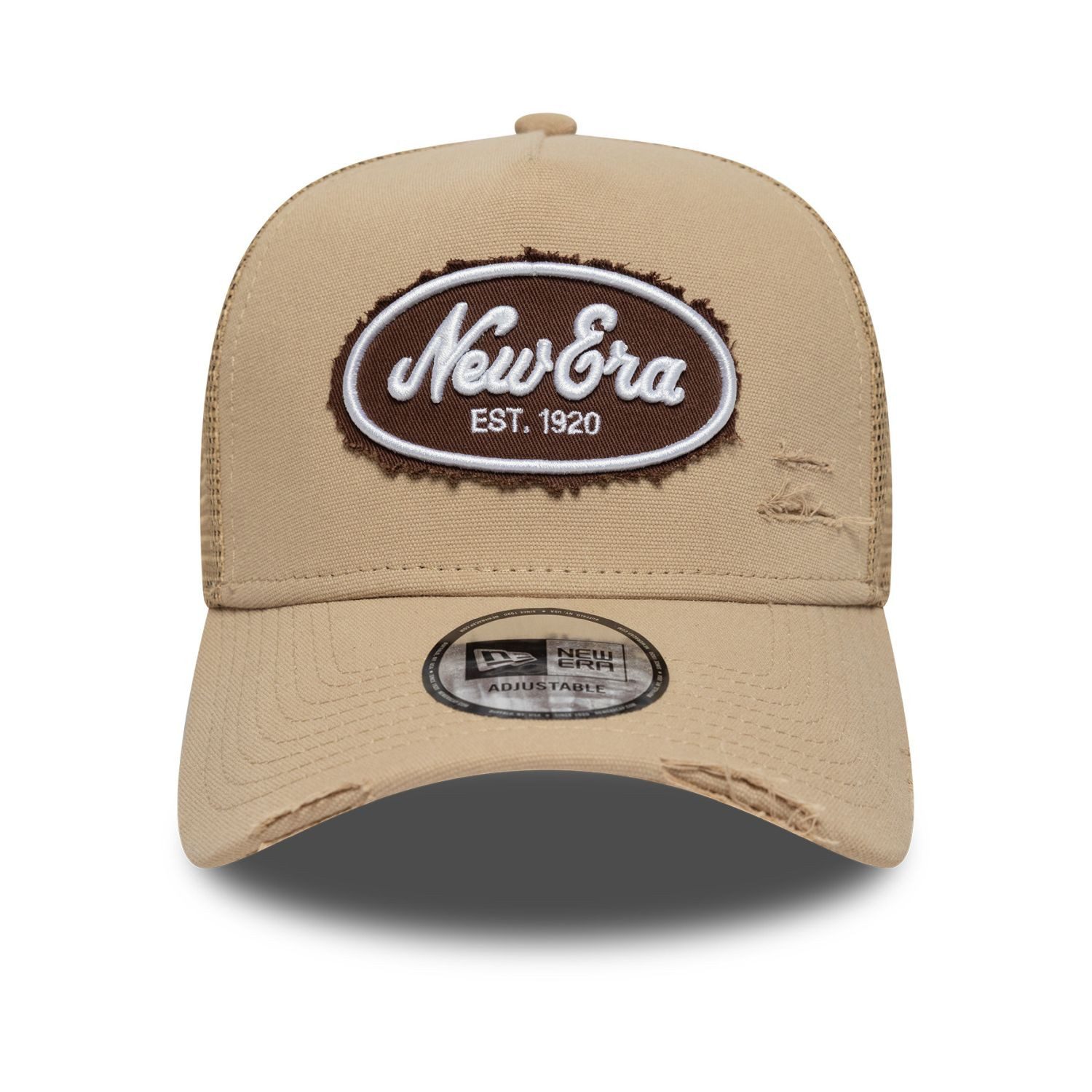 New Era Trucker Cap Distress Trucker BRAND PATCH günstig online kaufen