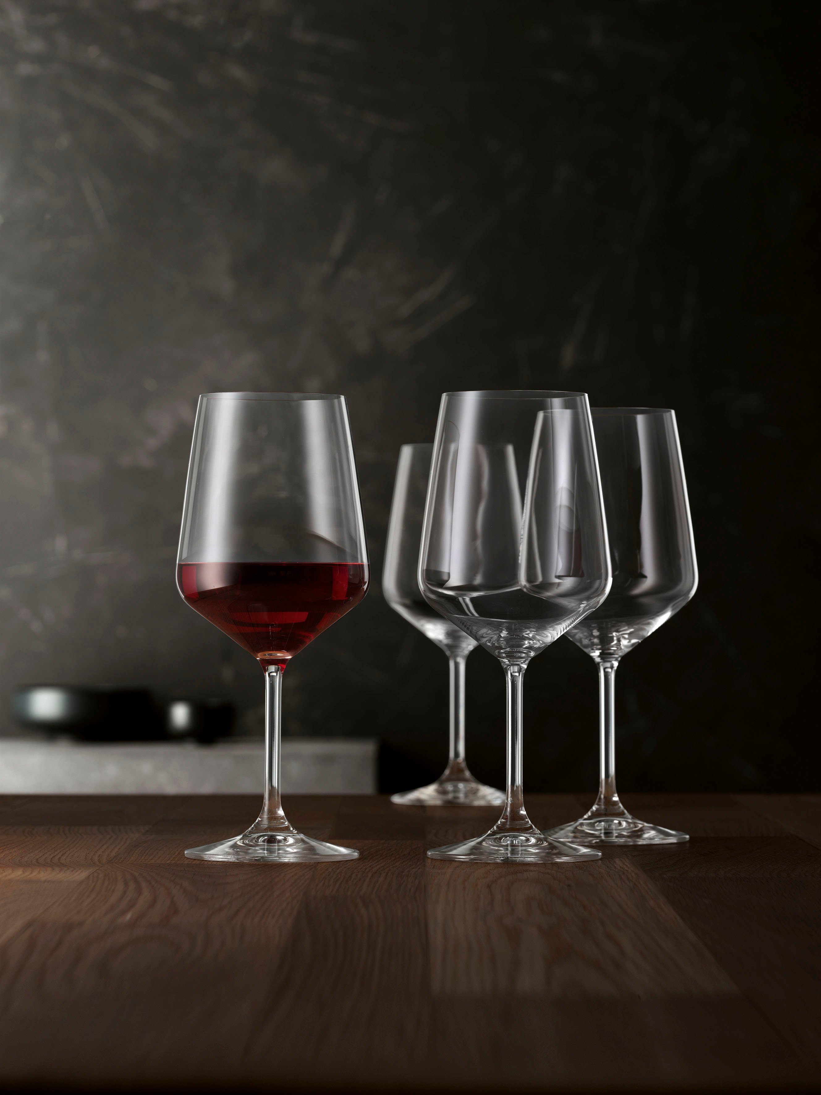 SPIEGELAU Rotweinglas Style, 4-tlg., Kristallglas, 630 ml, 4-teilig