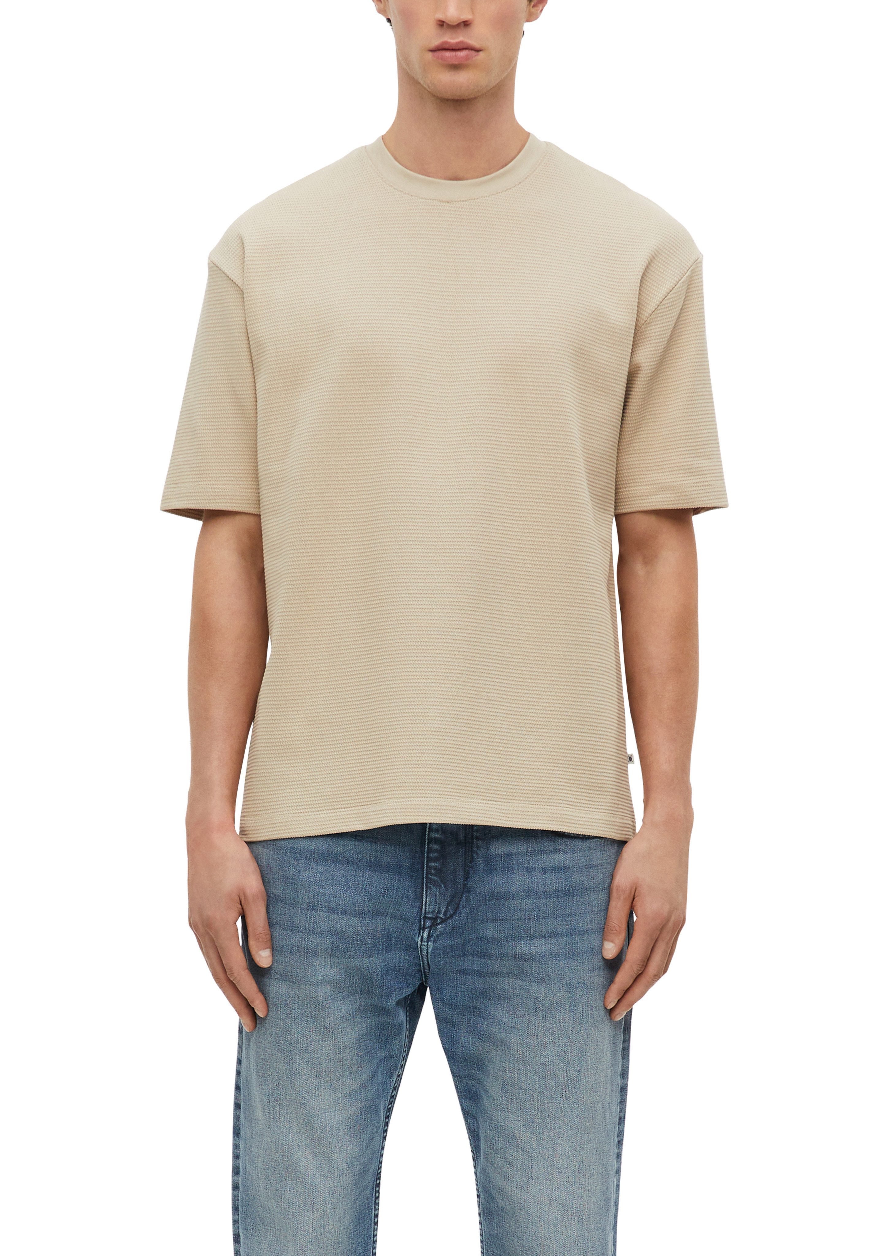 s.Oliver Kurzarmshirt Sommershirt in Struktur-Optik