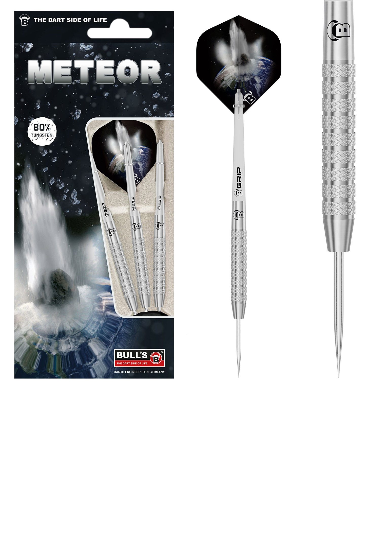 Dartpfeil Meteor MT6 Dartpfeile 80% Tungsten Darts-Set Anfänger