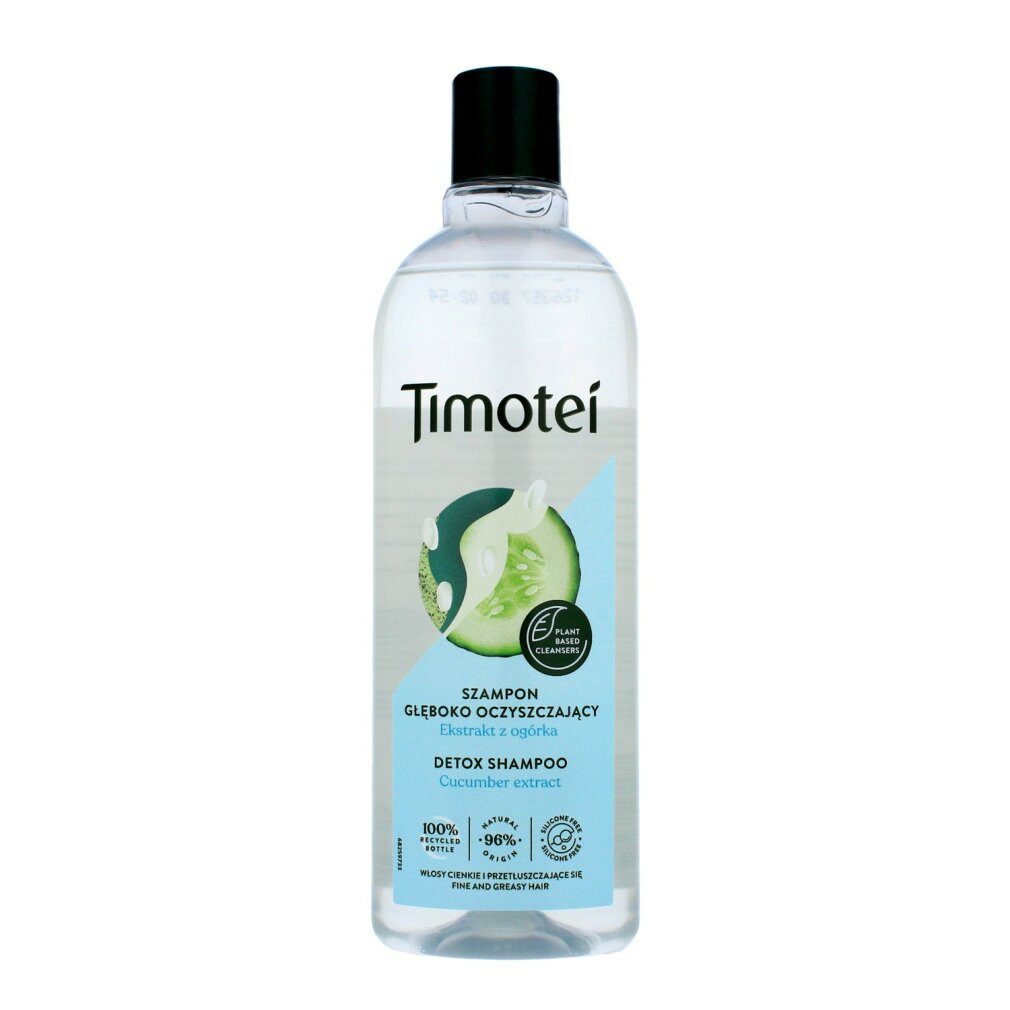 Unilever Haarshampoo Timotei Tiefenreinigendes Detox-Gurken-Shampoo 400ml