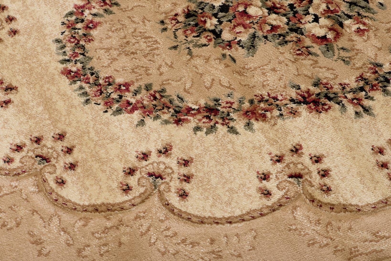 Orientteppich Oriente Teppich - Traditioneller Teppich Beige, Pflegeleicht, 60 Fußbodenheizung, Orient für cm, x Wohnzimmerteppich Geeignet 100 Mazovia