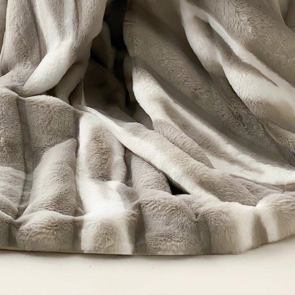 Hellgrau Warm Polyester, und 100% aus Weich Ulife 120x150cm, Wohndecke