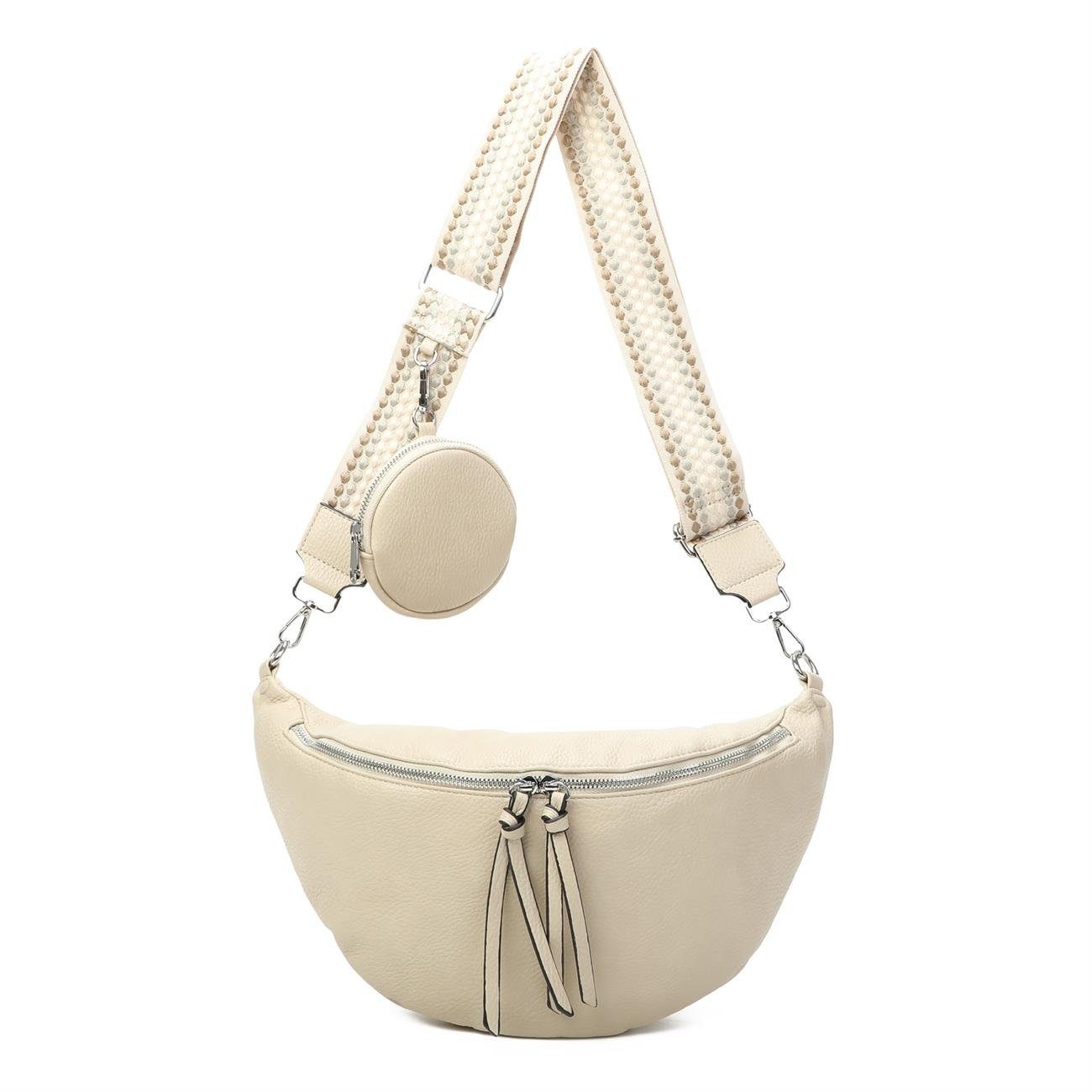 ITALYSHOP24 Schultertasche Damen Brusttasche Umhängetasche CrossBody günstig online kaufen