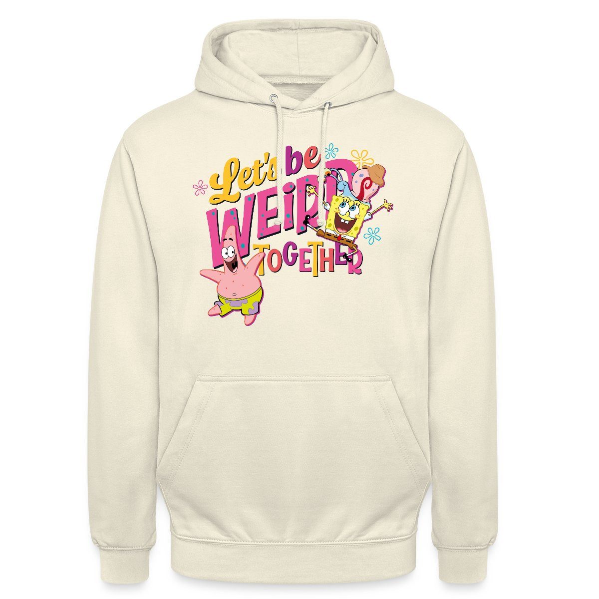 Hoodie SpongeBob Schwammkopf Patrick Gary Freundschaft Unisex Hoodie