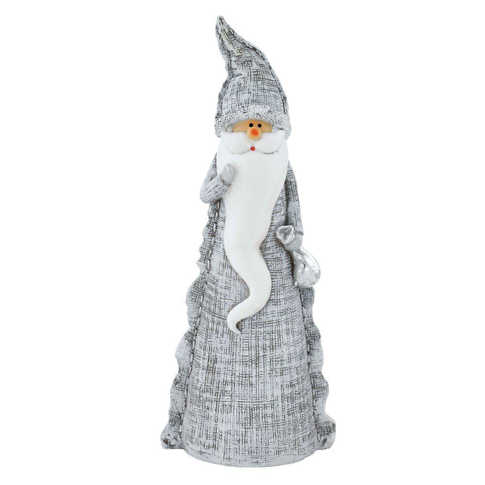 EGLO Weihnachtsfigur, Weihnachtsmann Figur Nikolaus Steh X-MAS Dekoration Advent Winter