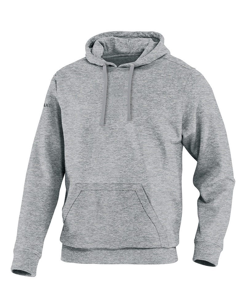 Jako Kapuzenpullover Hoodie Team graumeliert Herren