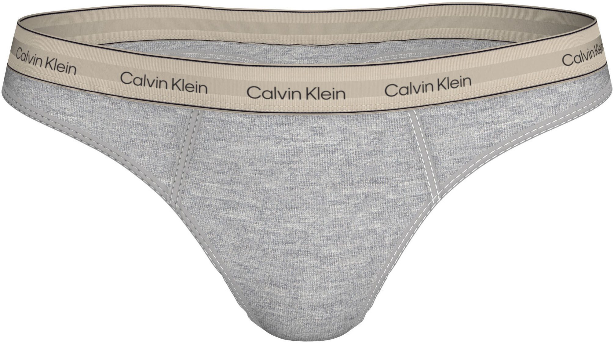 Calvin Klein Underwear Tanga THONG Körpernahe Passform mit elastischem Bund