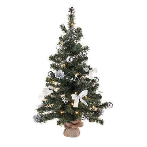 Gravidus LED-Dekofigur 20 LED Weihnachtsbaum Christbaum Tannenbaum Baum geschmückt 75 cm