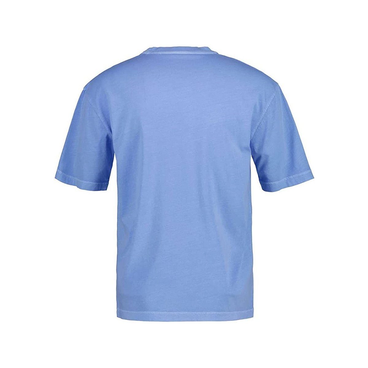 BLUE textil (1-tlg) blau GENTLE Gant T-Shirt passform