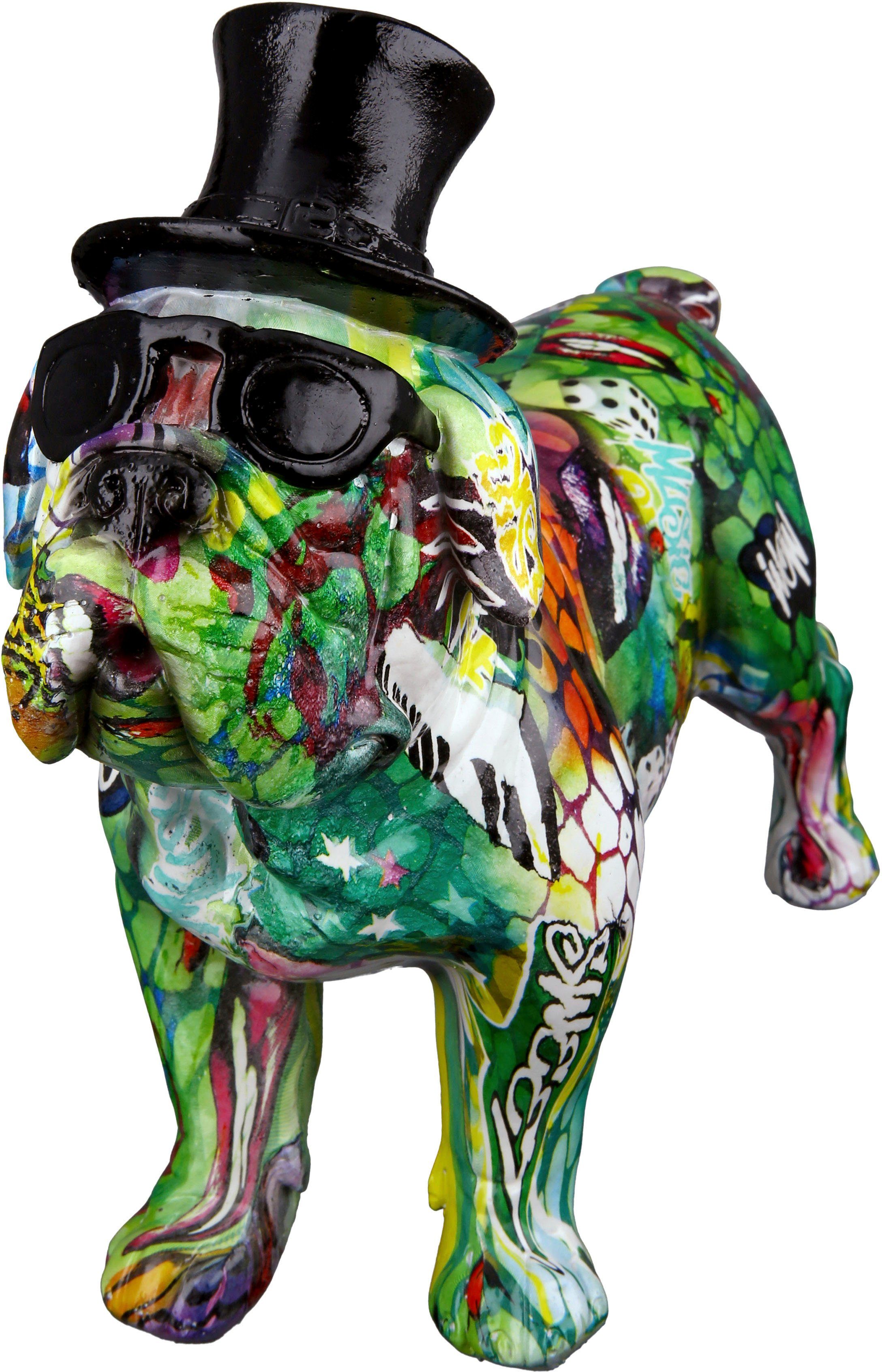 Tierfigur Mops Street Art