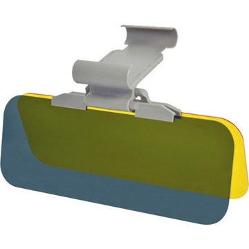 DOTMALL Monoscheibensonnenbrille Verstellbare Carpoint 2-in-1-Sonnenblendenverlängerung, Gelb
