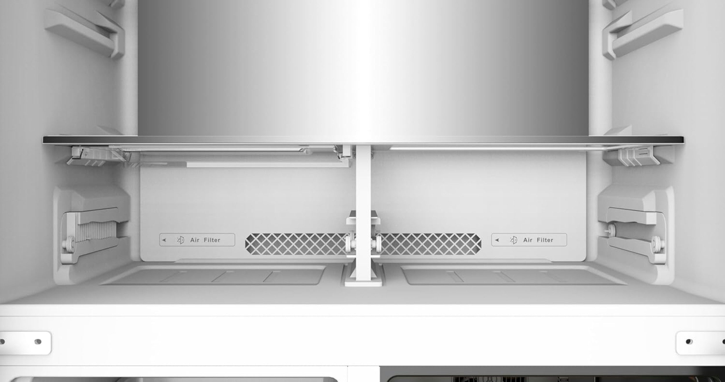 Wolkenstein Multi Door WCD595EWTSNF ST, Weinschrank, Dry Zone, Moist Zone, NoFrost