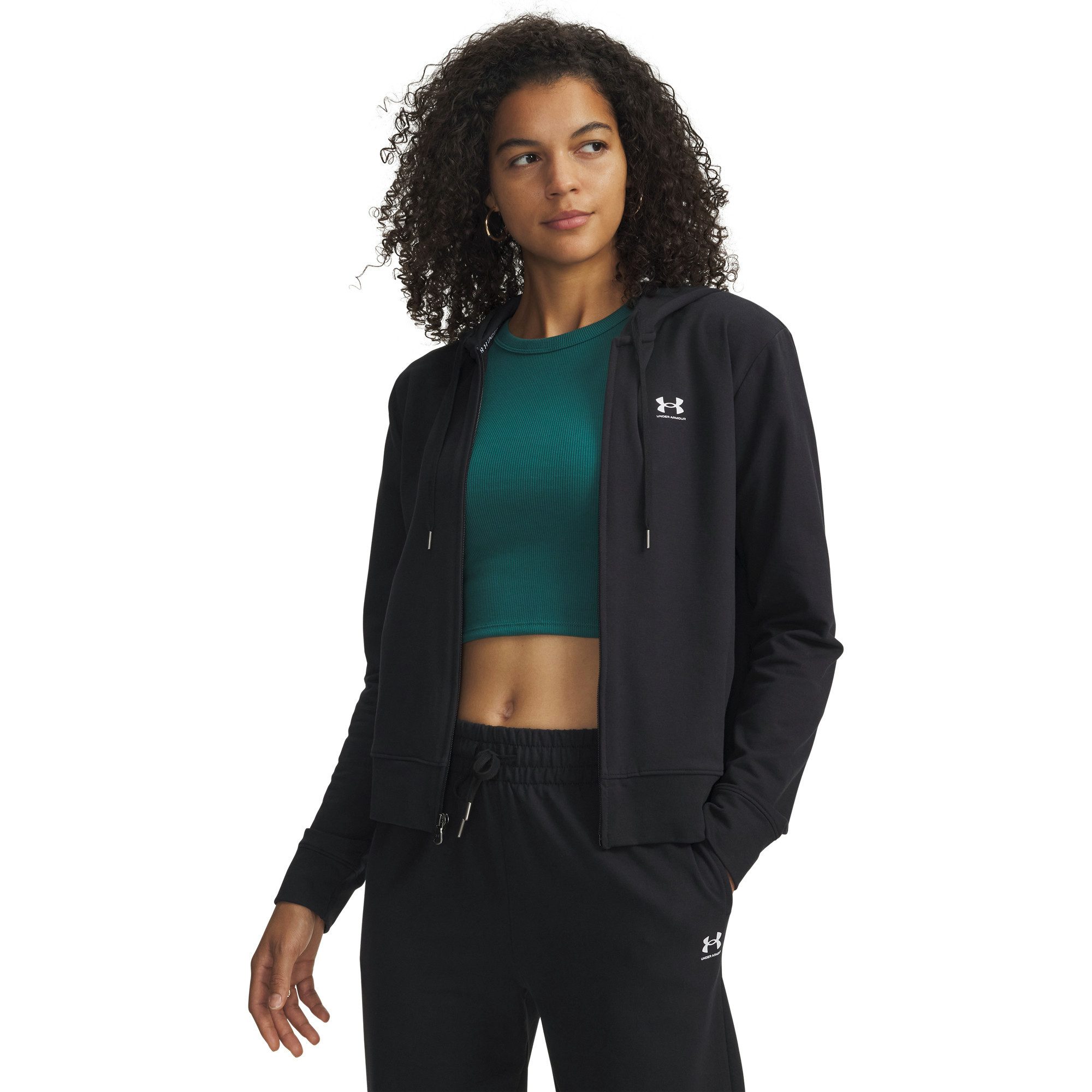 Under Armour® Trainingsjacke Under Armour Damen Kapuzenjacke Sport Terry 6011017