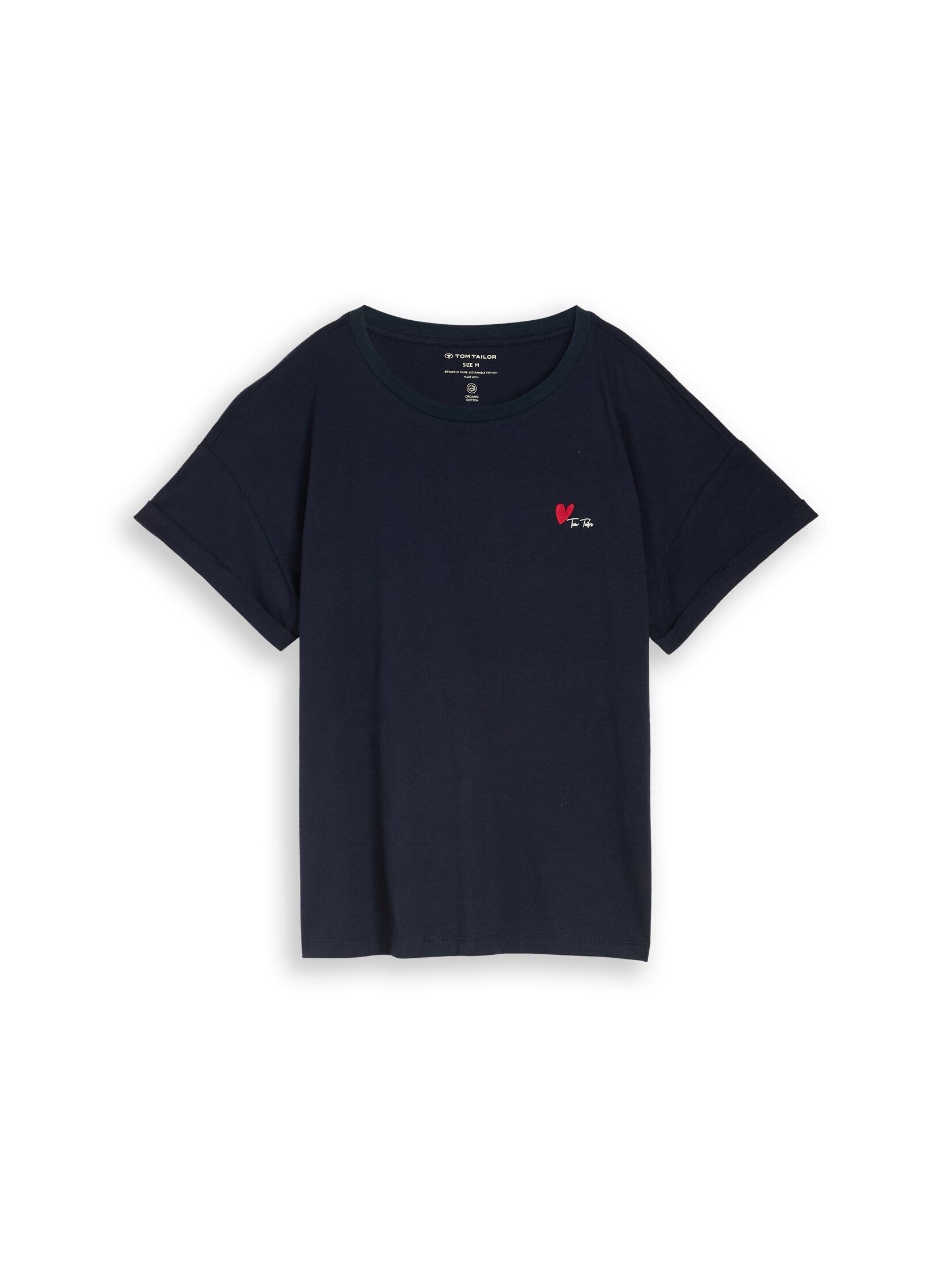 TOM TAILOR T-Shirt T-Shirt T-Shirt mit Stickerei günstig online kaufen