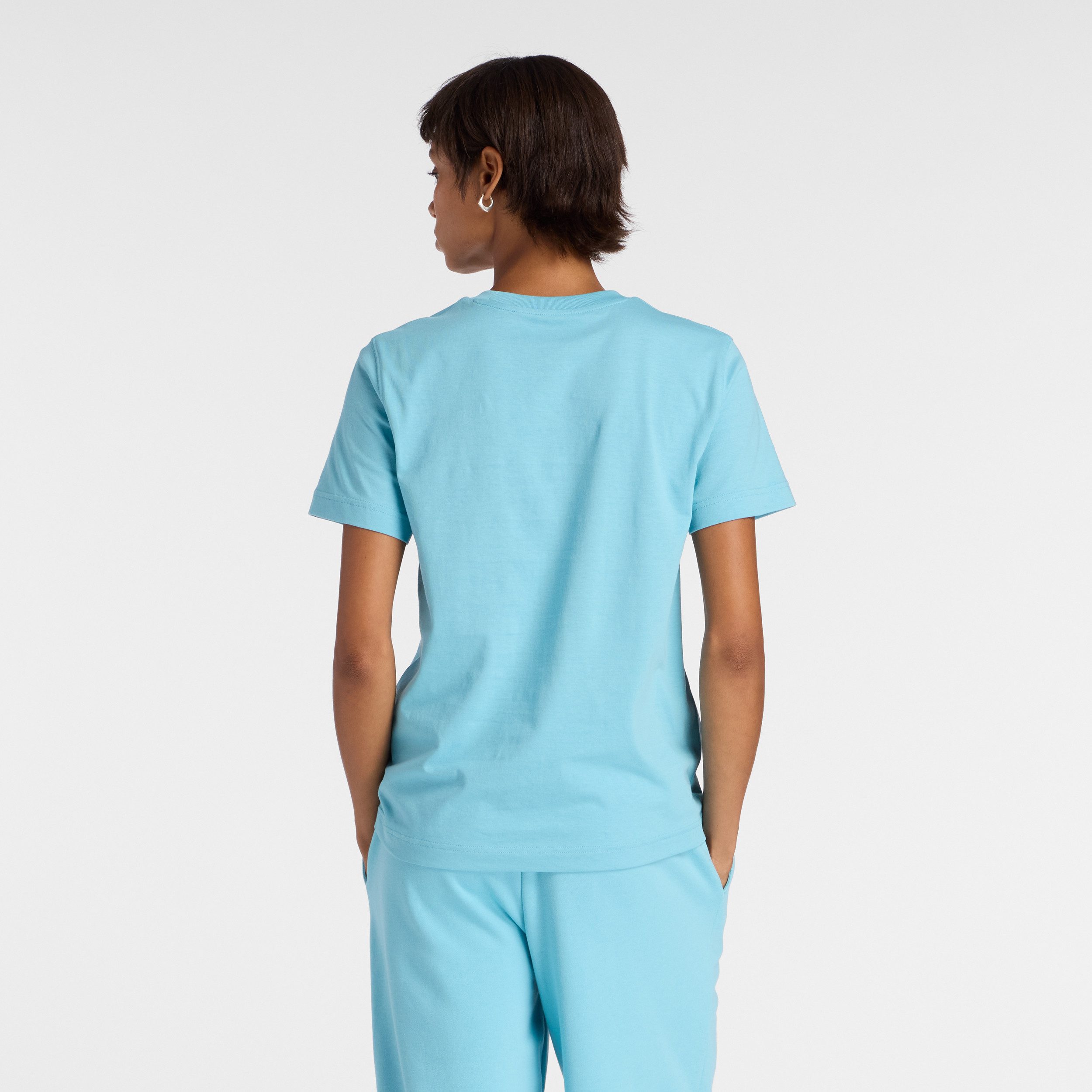 New Balance T-Shirt SPORT ESSENTIALS JERSEY T-SHIRT Kurzarm, mit Rundhalsausschnitt