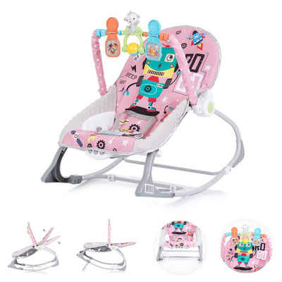 Chipolino Babywippe Babywippe Baby Spa 2 in 1, elektrisch Stuhl Schaukelfunktion Spielbogen