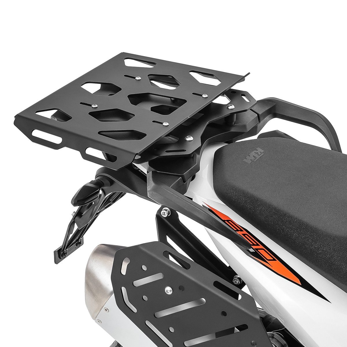 Bagtecs Koffer Gepäckbrücke + Erweiterung für Moto Morini X-Cape 650 21-24 # SLP