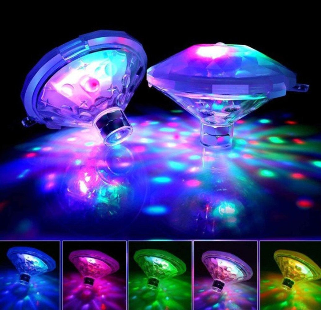 XDOVET Pool-Lampe LED Poolbeleuchtung,2PCS LED Unterwasser günstig online kaufen