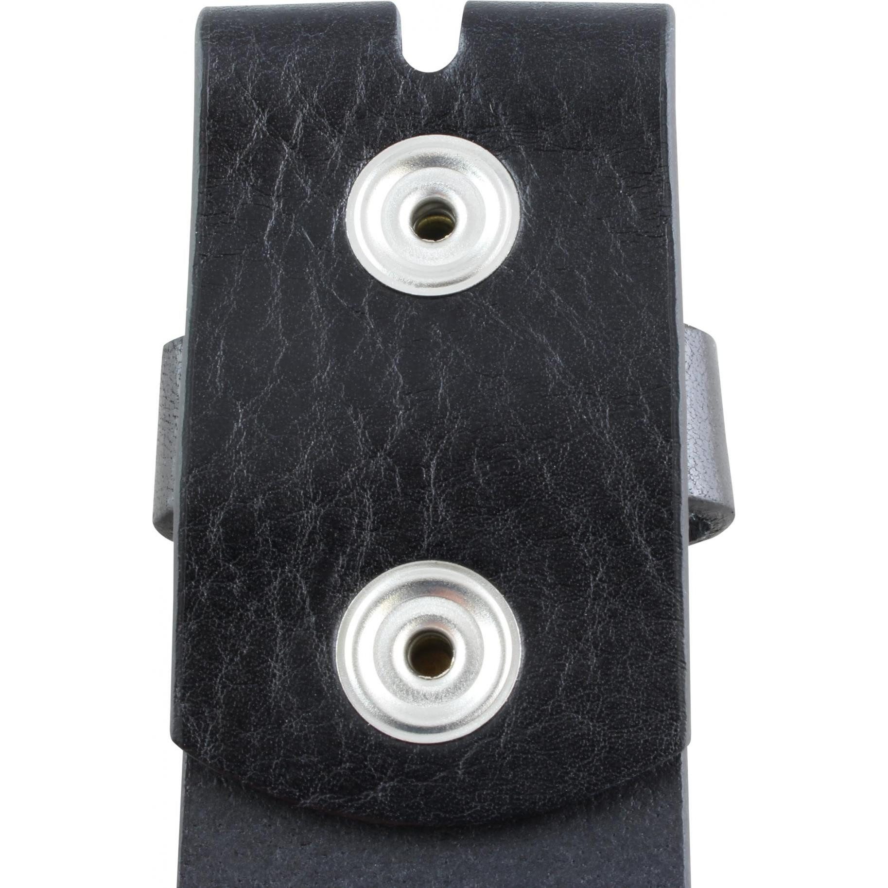BELTINGER Ledergürtel Wechselgürtel aus Vollrindleder mit Druckknöpfen 4 cm - Druckknopf-Gür (1-St) – Bild 3 von 5