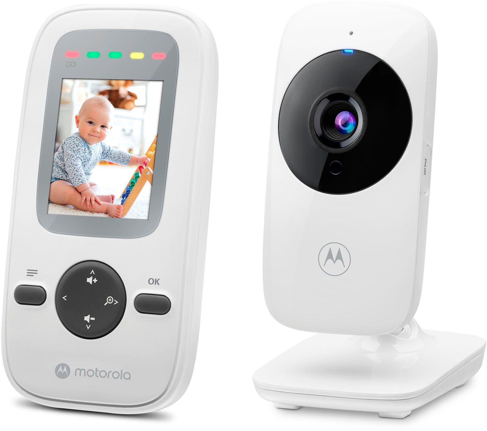 VM481, Video 2-Zoll-Farbdisplay Motorola Babyphone Nursery