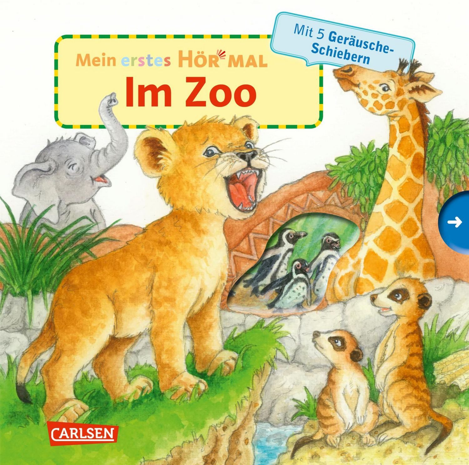 Mein erstes Hör mal (Soundbuch ab 1 Jahr): Im Zoo / diverse