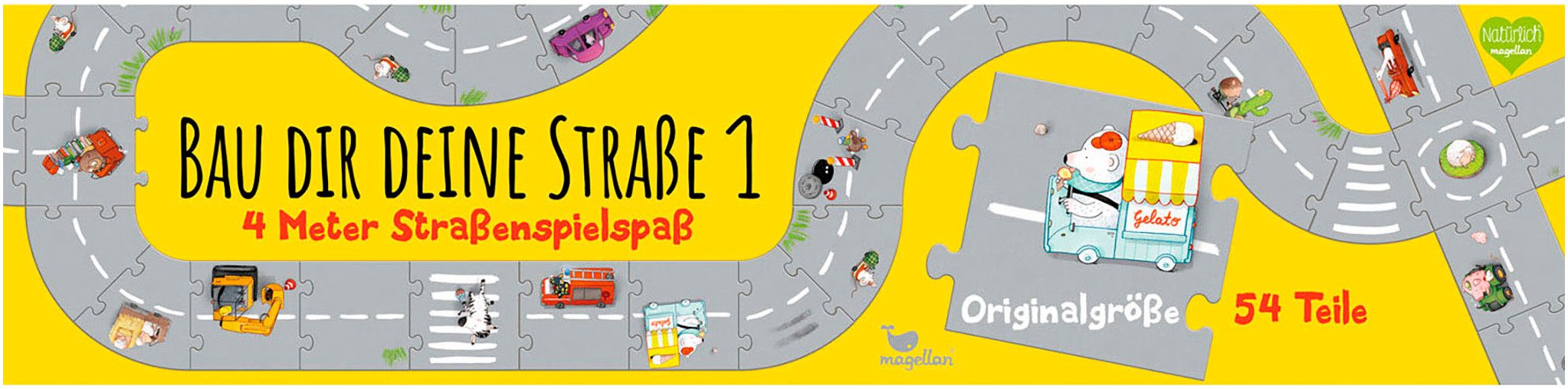 Magellan Spiel Bau dir deine Straße 1, Familienspiel