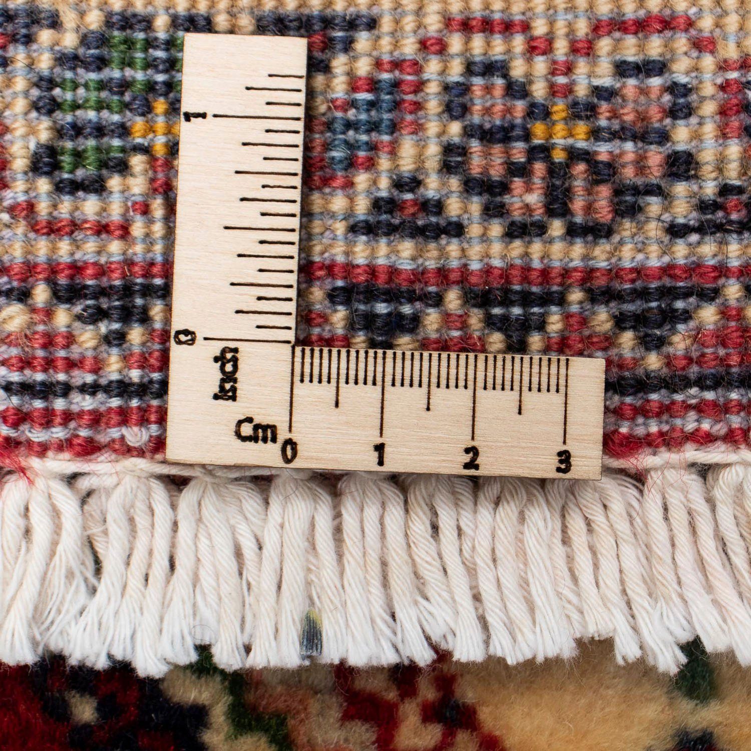 Abadeh 123 Medaillon morgenland, rechteckig, mm, Höhe: Wollteppich 10 cm, x 78 Handgeknüpft