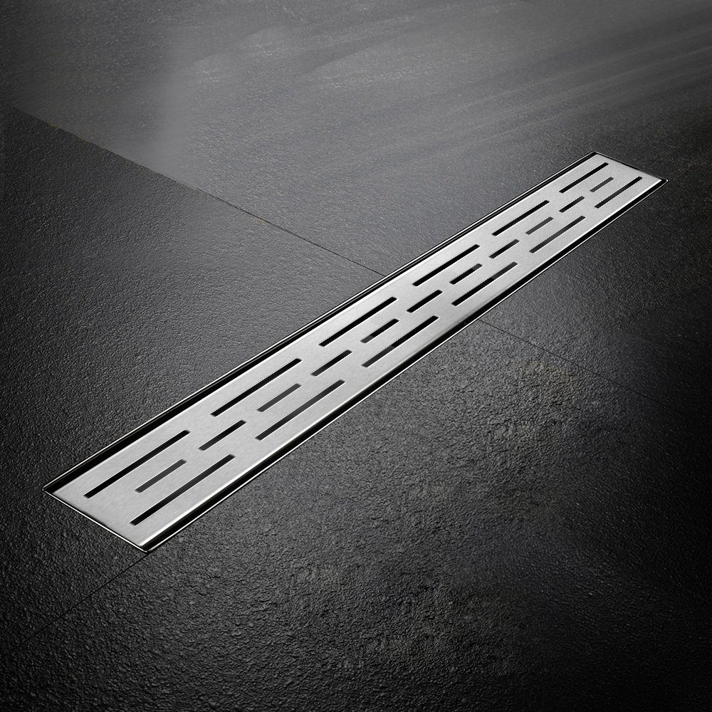 euroharry Duschrinne Duschrinne Edelstahl Bodenablauf Duschablauf Flach Slim Befliesbar – Bild 5 von 5
