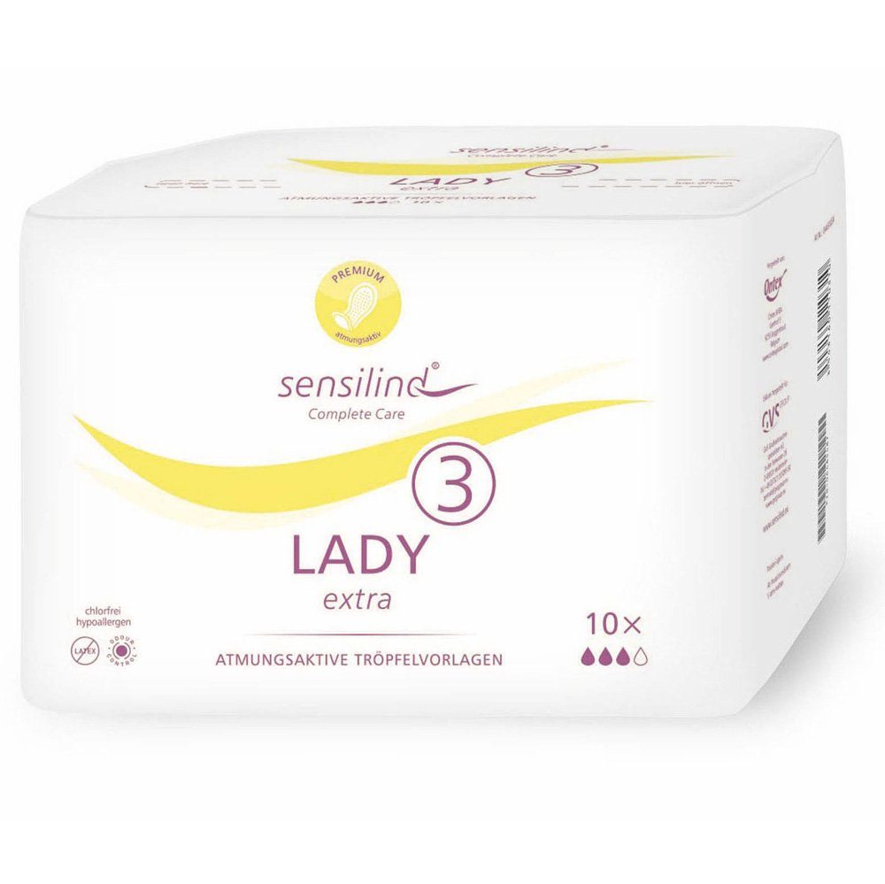 sensilind Inkontinenz-Einlage Sensilind Lady Extra 3 (1x10 Stück)