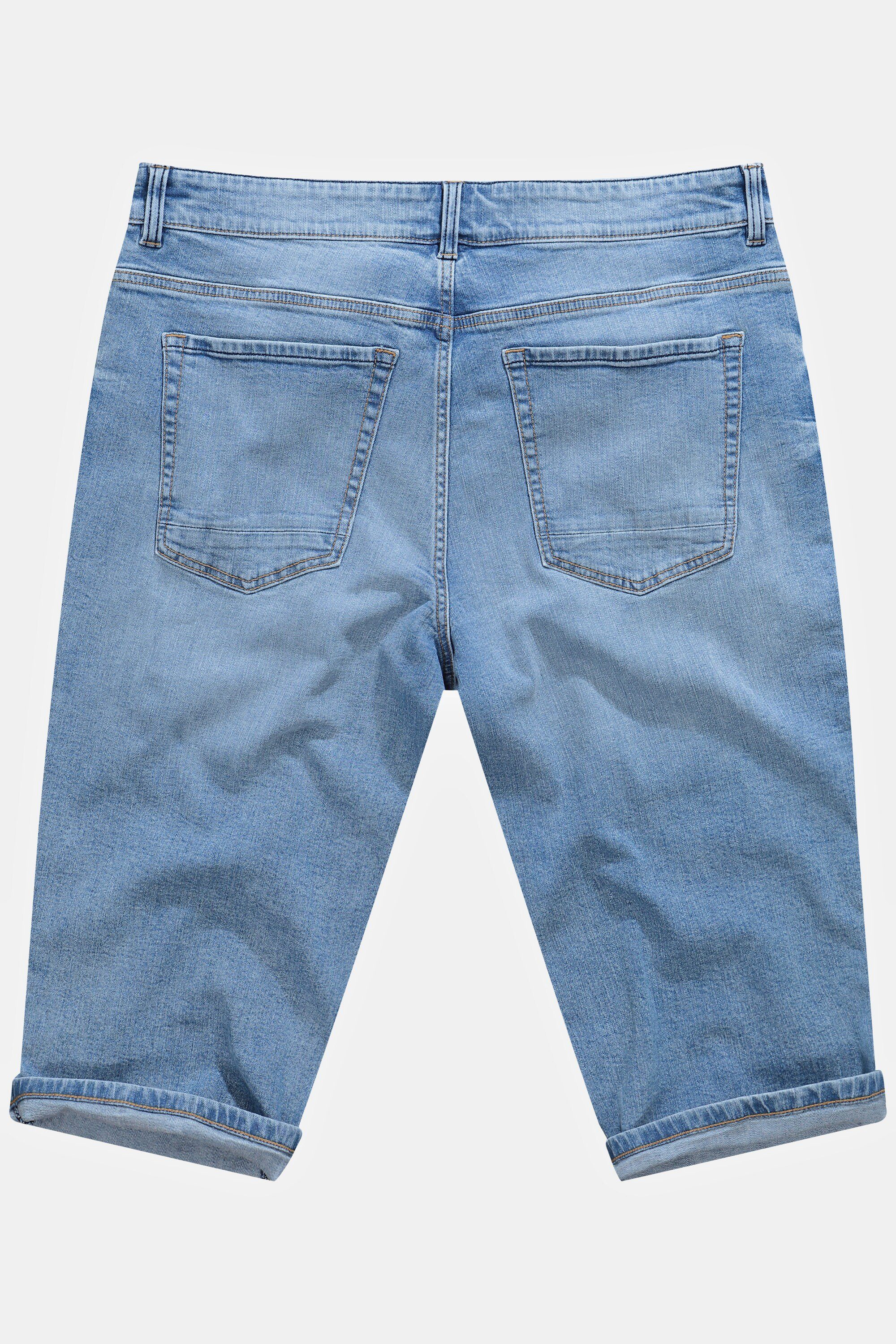 5-Pocket Powerstretch 3/4-Jeans light JP1880 Jeansbermudas blue