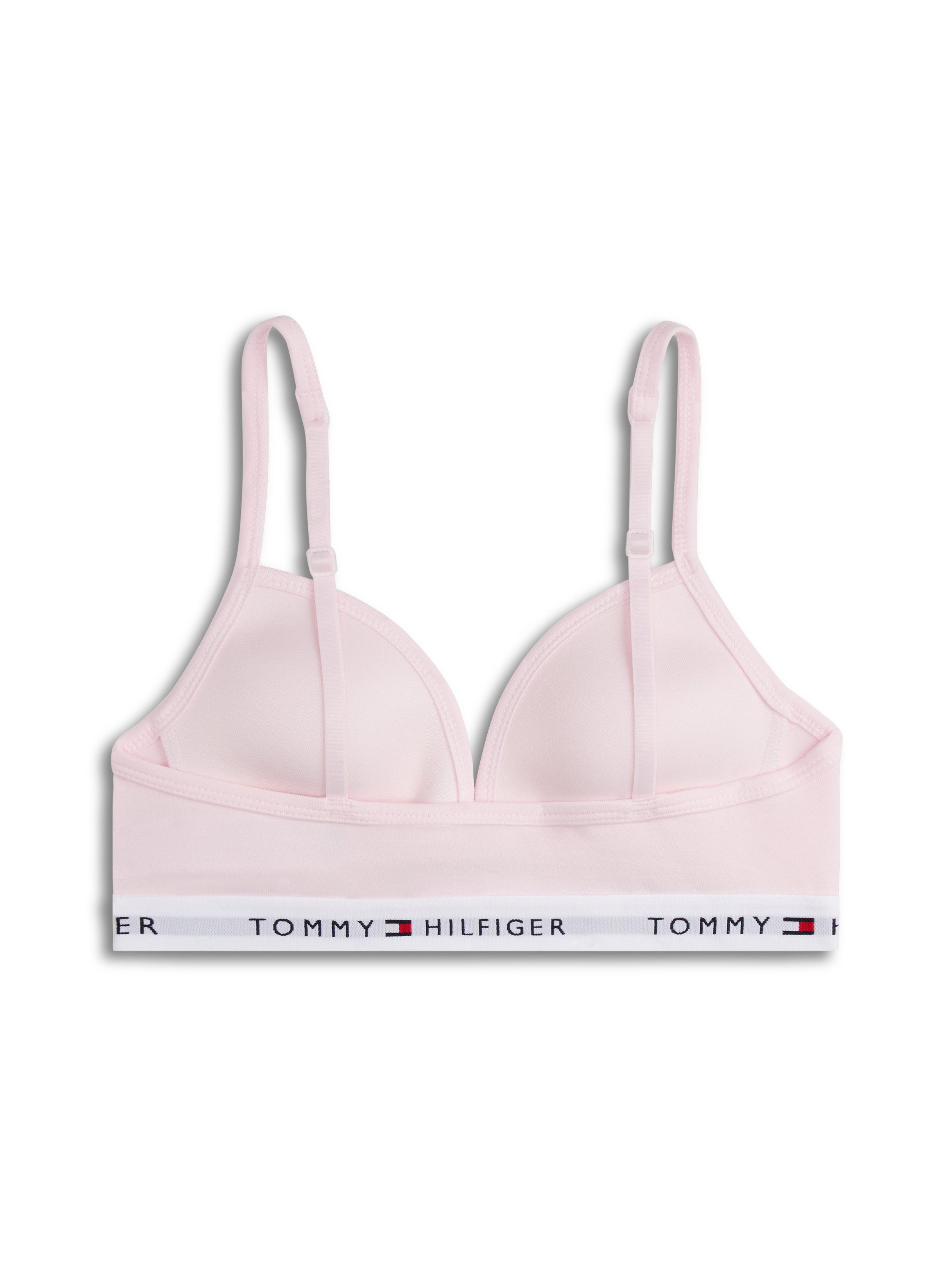 Tommy Hilfiger Underwear Triangel-BH mit Logoschriftzug