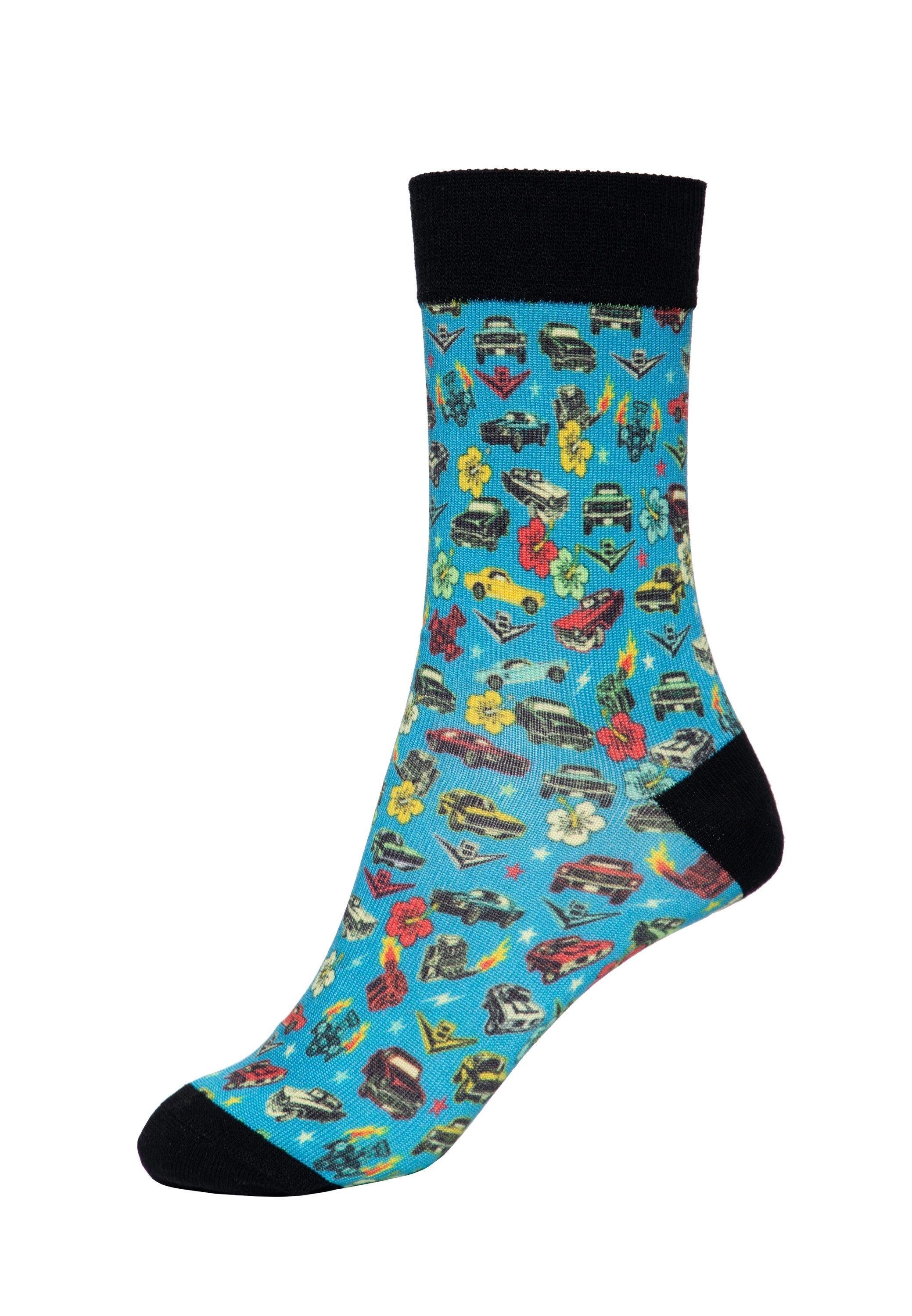 KingKerosin Socken V8 im Garage-Style